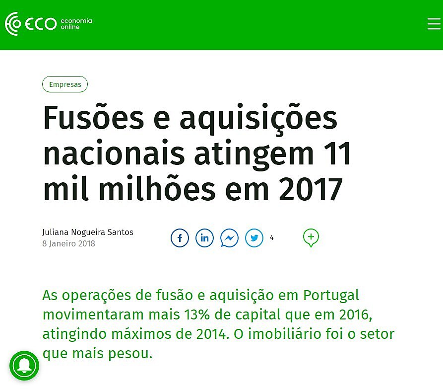 Fuses e aquisies nacionais atingem 11 mil milhes em 2017